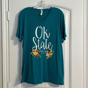 Oklahoma State V-Neck Tshirt